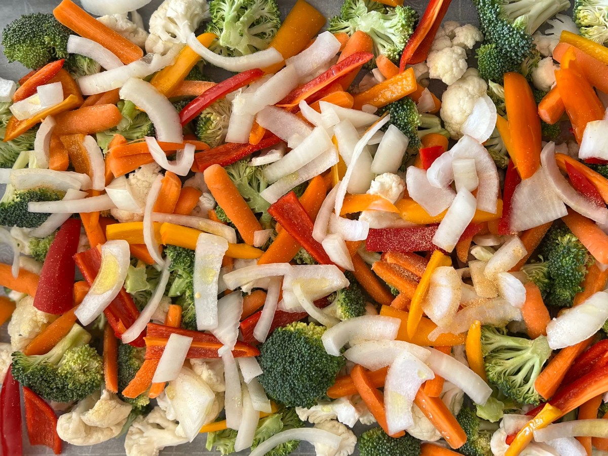 meal prep: roasted&nbsp;vegetables