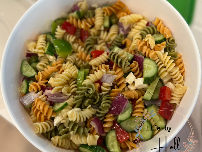 meal prep: italian pasta&nbsp;salad